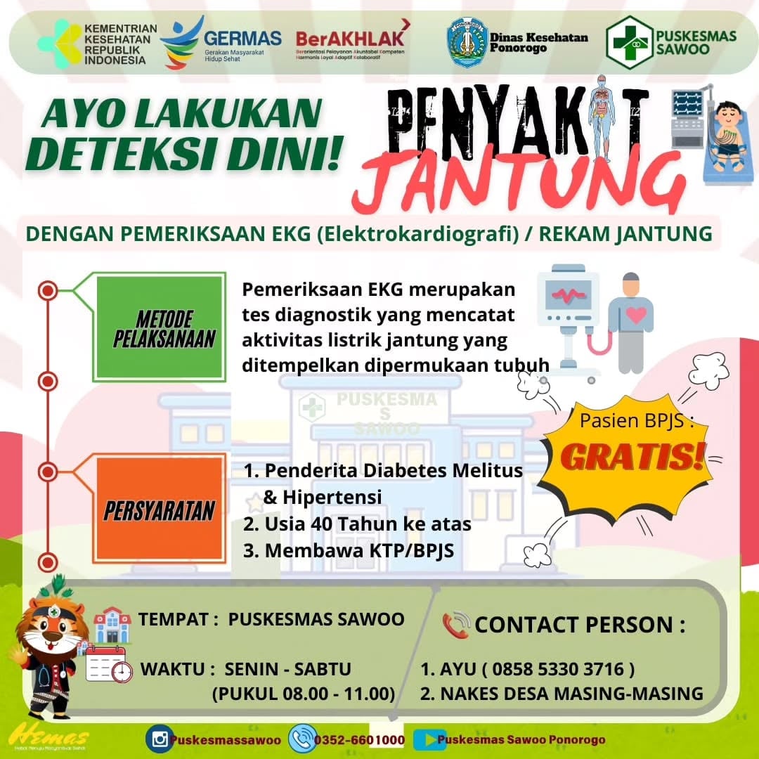 Deteksi Penyakit Jantung - (Ada 1 foto)